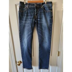 Jacob Cohen Size 34 Button Fly Calik Denim Luxury Made in Italy 2013 Heritage